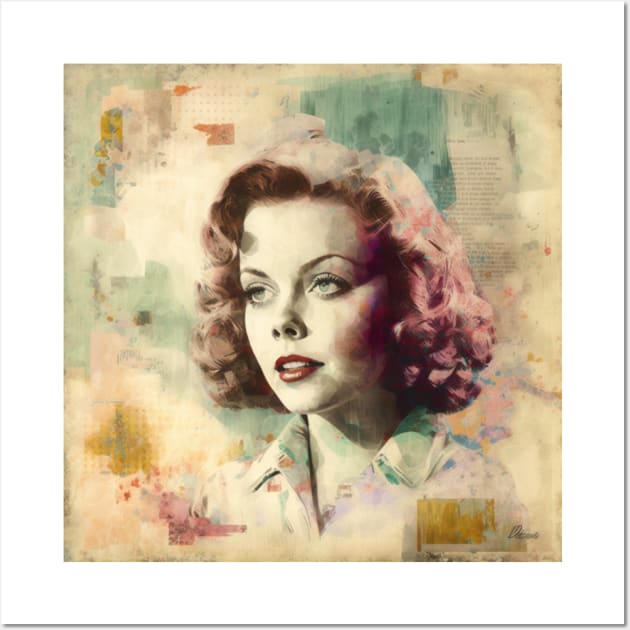 Ida Lupino #3 Wall Art by MonoMagic